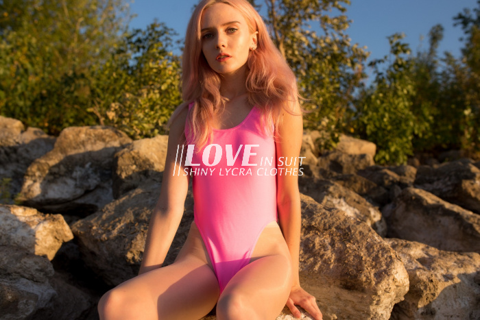 High Cut Pink Leotard in Color #152 — Shop Now for 99$ Only